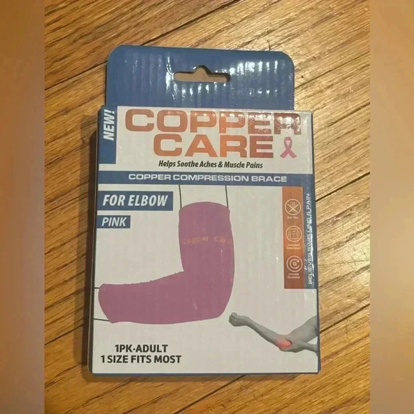 Copper Care Compression Elbow Brace NWOT - Picture 2 of 3